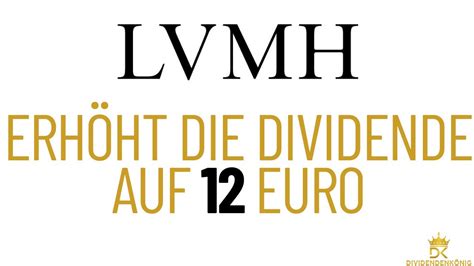 lvmh aktie dividende